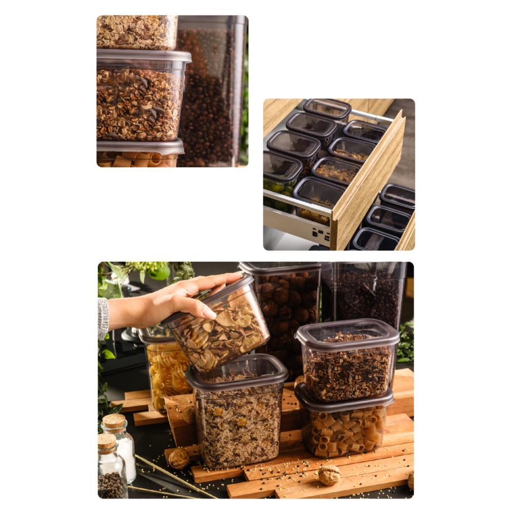 Transformez votre rangement avec les boîtes Élegani !
✅ 20 pièces polyvalentes : 5 tailles adaptées à vos besoins (0,3L à 1,8L).
🔒 Couvercles hermétiques : Protègent contre l’humidité et les parasites.
🍚 Idéal pour cuisine/bureau : Aliments secs, riz, pâtes, ou matériel de bricolage.
🧼 Facile à nettoyer : Passe au lave-vaisselle pour une hygiène impeccable.
→ Conseil : Ajoutez un call-to-action comme « Voir les tailles disponibles ➡️
